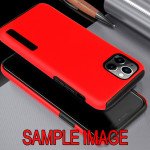 Wholesale Ultra Matte Armor Hybrid Case for Samsung Galaxy A12 (Black)